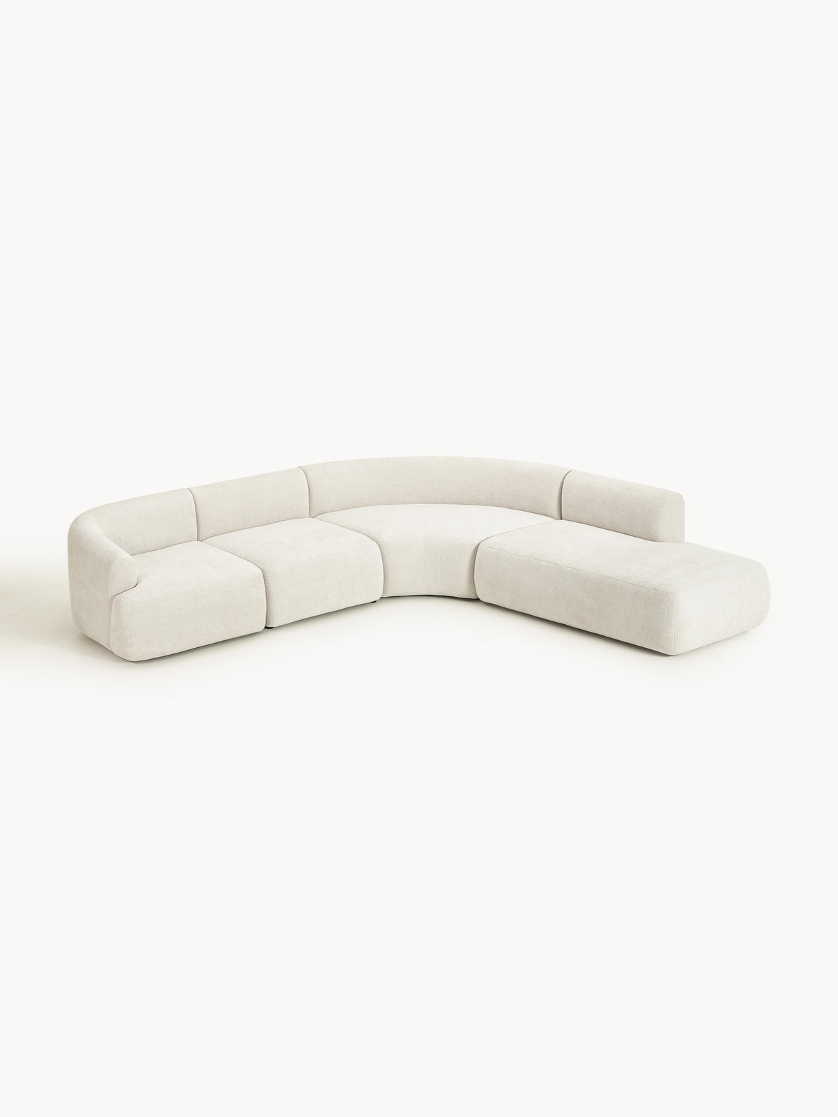 Warehamy Sofia 4-Seater Corner Sofa, Modular