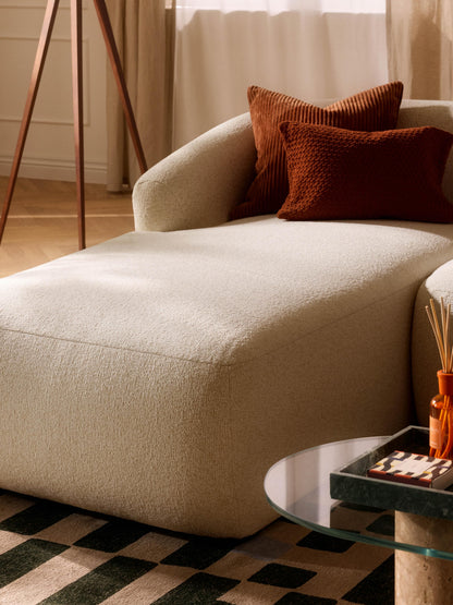 Warehamy Sofia Bouclé Corner Module with Chaise