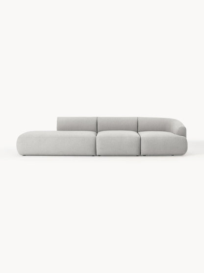 Warehamy Sofia Bouclé Modular Chaise (2-Seater)
