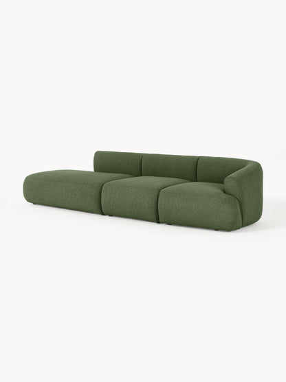 Warehamy Sofia Bouclé Modular Chaise (2-Seater)