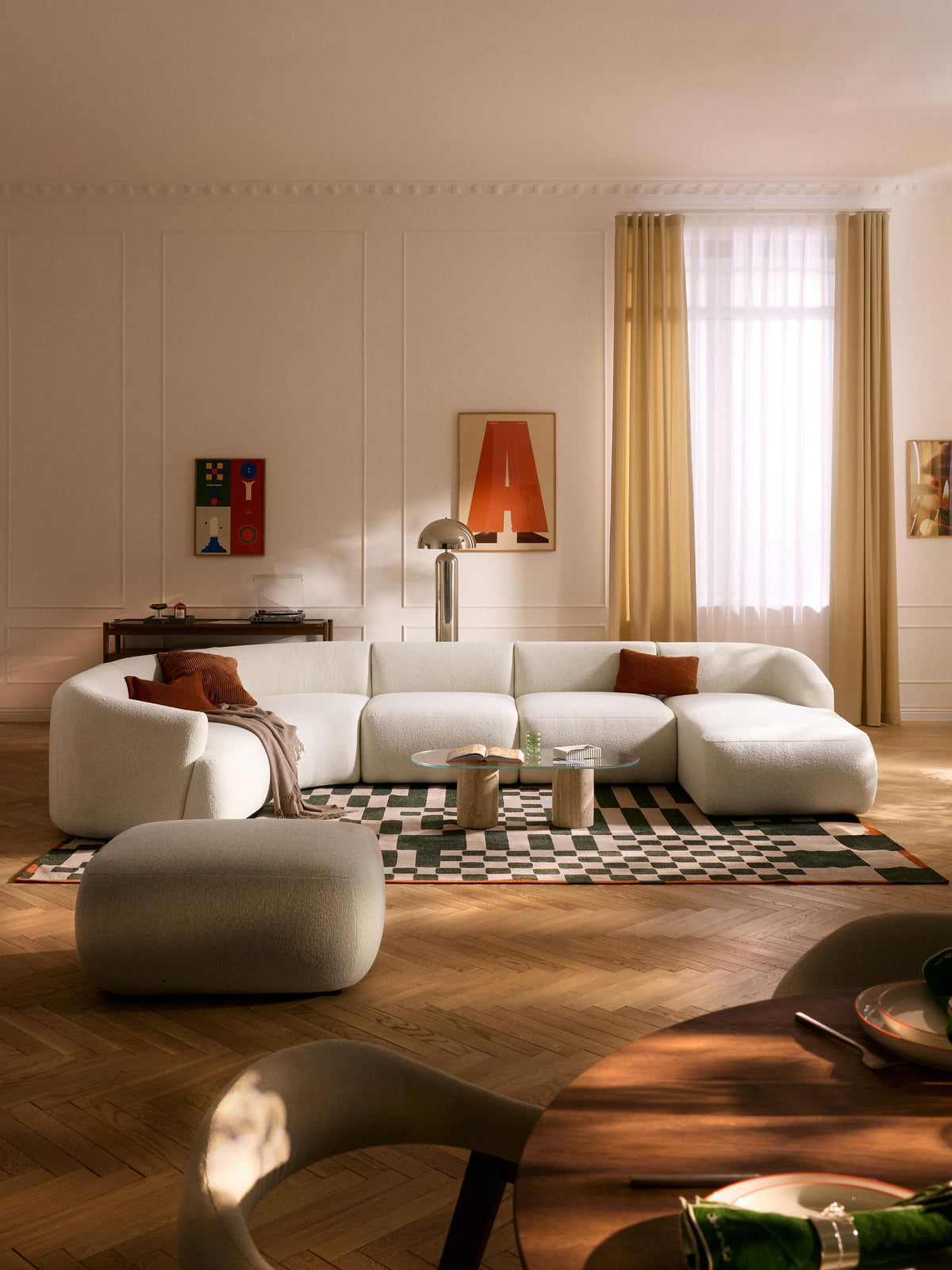 Warehamy Sofia Bouclé Modular XL Sofa