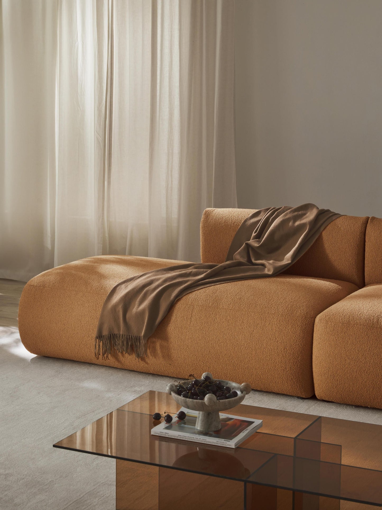 Warehamy Sofia Chaise Module (Bouclé)
