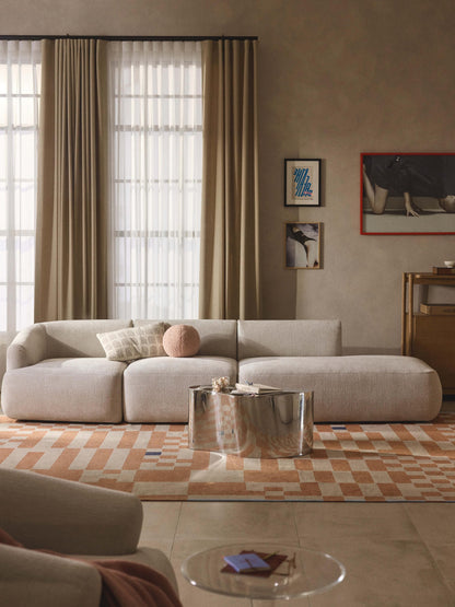 Warehamy Sofia Modular Chaise, 2-Seater