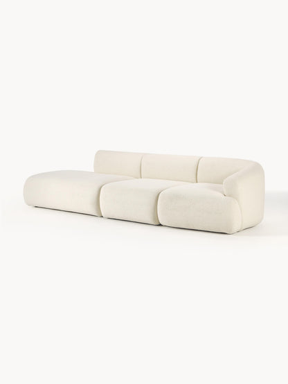 Warehamy Sofia Teddy Modular Ottoman (3-Seater)