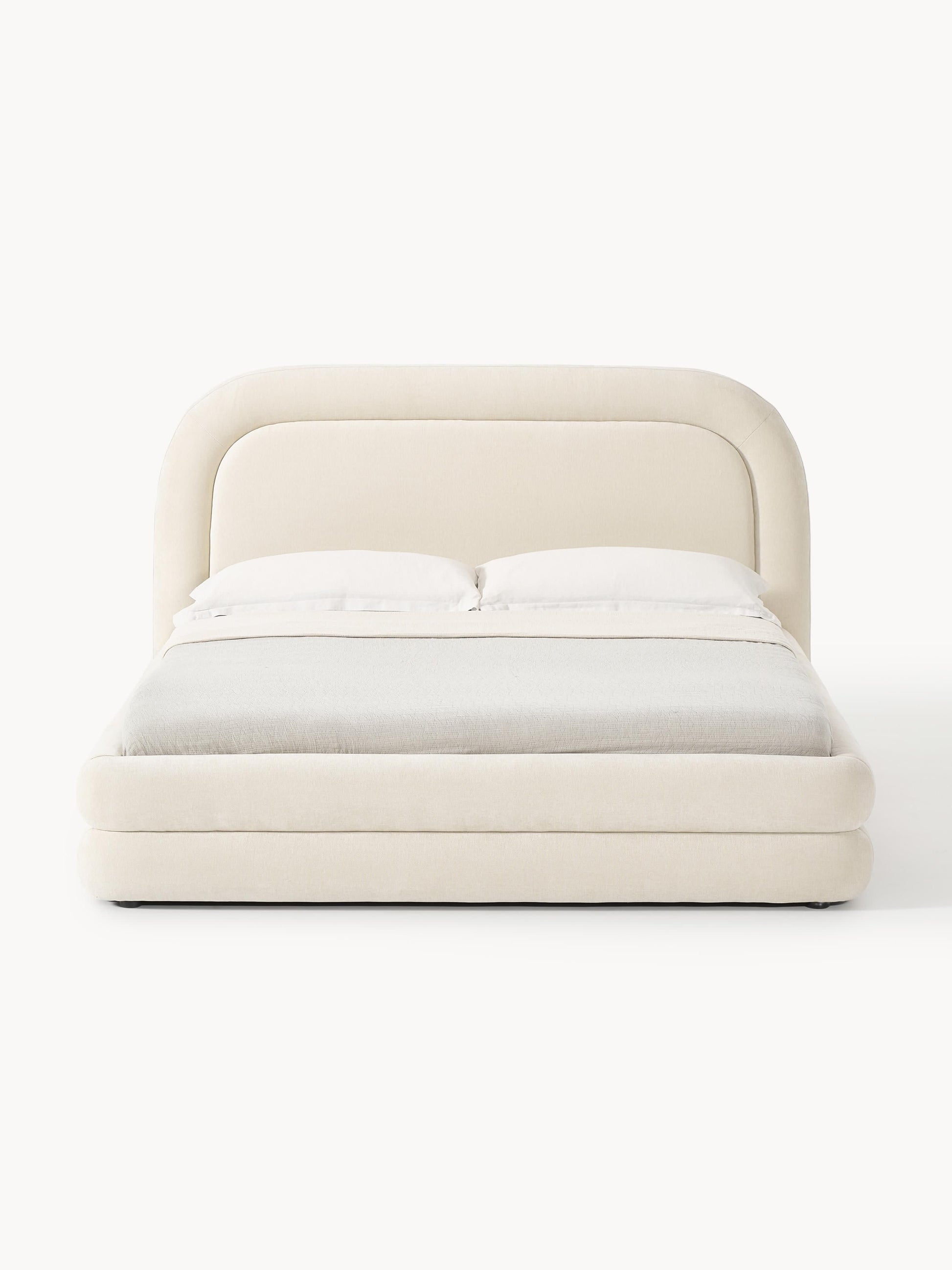 Warehamy Solomon Bed Frame with Upholstery