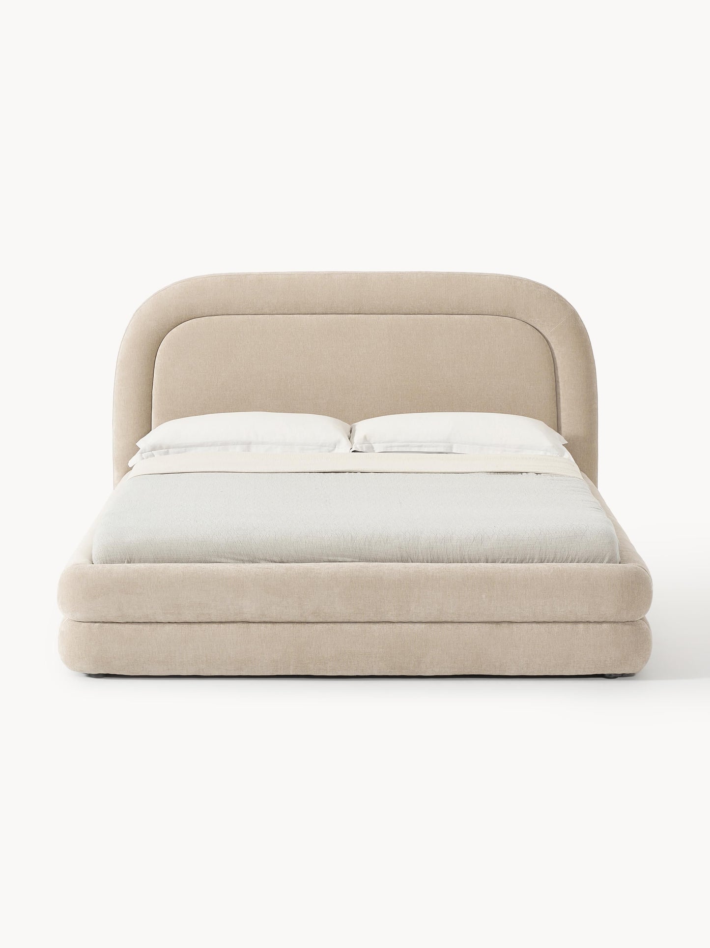 Warehamy Solomon Bed Frame with Upholstery