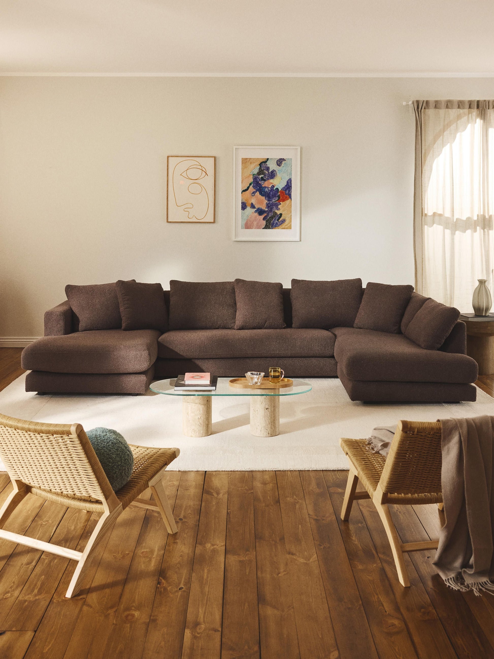 Warehamy Tribeca Bouclé XL Sofa