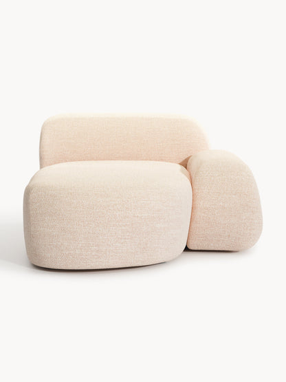 Warehamy Wolke Bouclé Chaise Corner Section