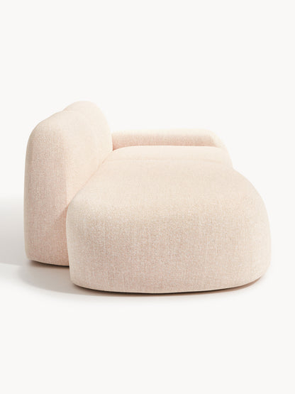Warehamy Wolke Bouclé Modular Chaise, 3-Seater