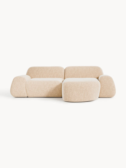 Warehamy Wolke Bouclé Modular Corner Sofa (3-Seater)