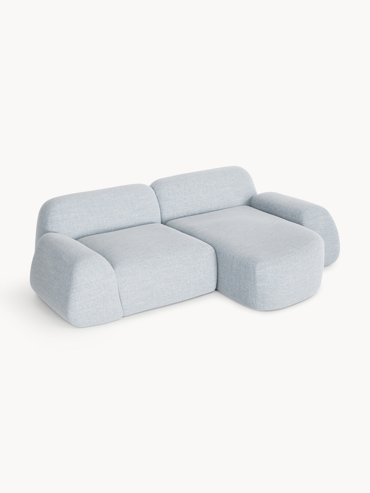Warehamy Wolke Bouclé Modular Corner Sofa (3-Seater)