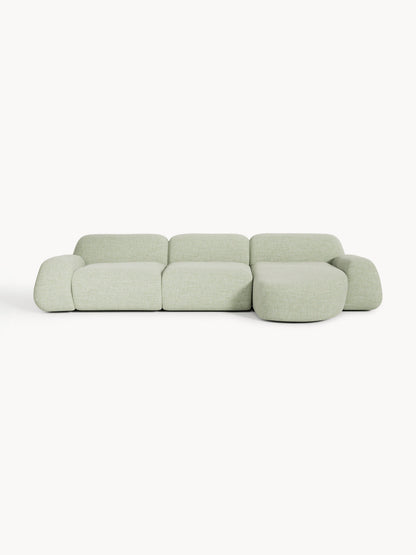 Warehamy Wolke Bouclé Modular Corner Sofa (4-Seater)