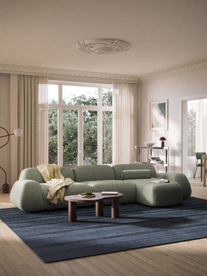 Warehamy Wolke Bouclé Modular Corner Sofa (4-Seater)