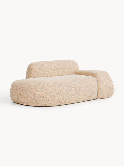 Warehamy Wolke Bouclé Sofa with Chaise Longue (2-Seater)