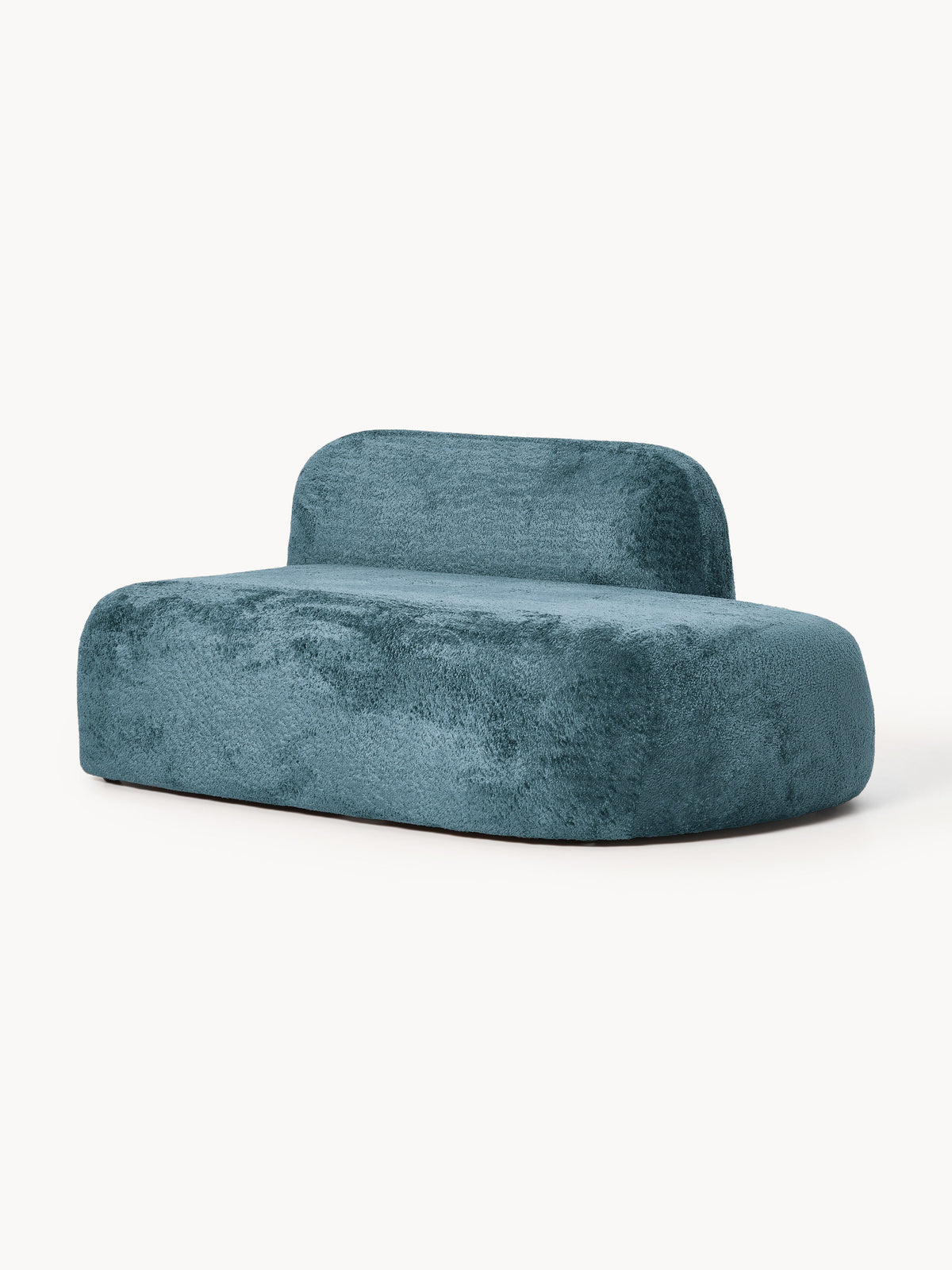 Warehamy Wolke Chaise, Teddy Bouclé Cover