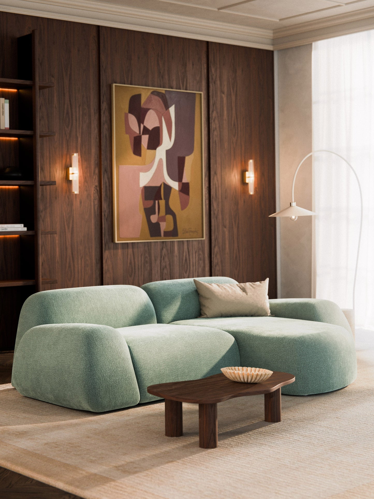 Warehamy Wolke Modular Corner Sofa, 3-Seater