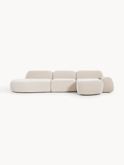 Warehamy Wolke Modular Corner Sofa with Chaise Longue (4-Seater)