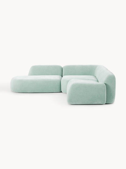 Warehamy Wolke Modular Corner Sofa with Chaise Longue (4-Seater)