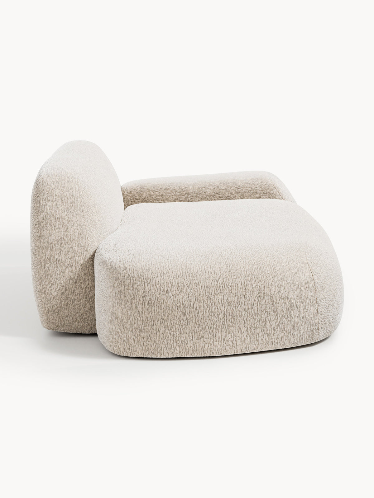 Warehamy Wolke Sofa, 2-Seater, with Chaise Longue