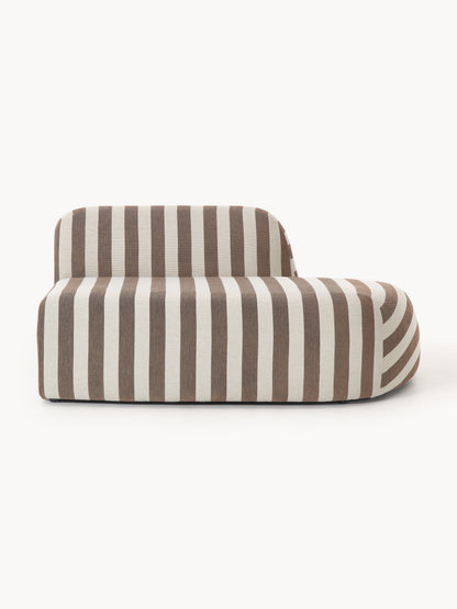 Warehamy Wolke Striped Chaise Unit