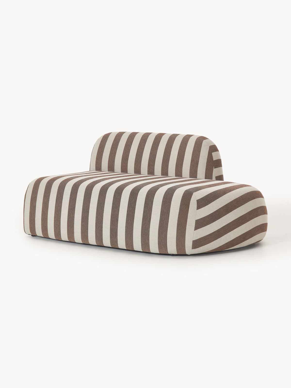 Warehamy Wolke Striped Chaise Unit
