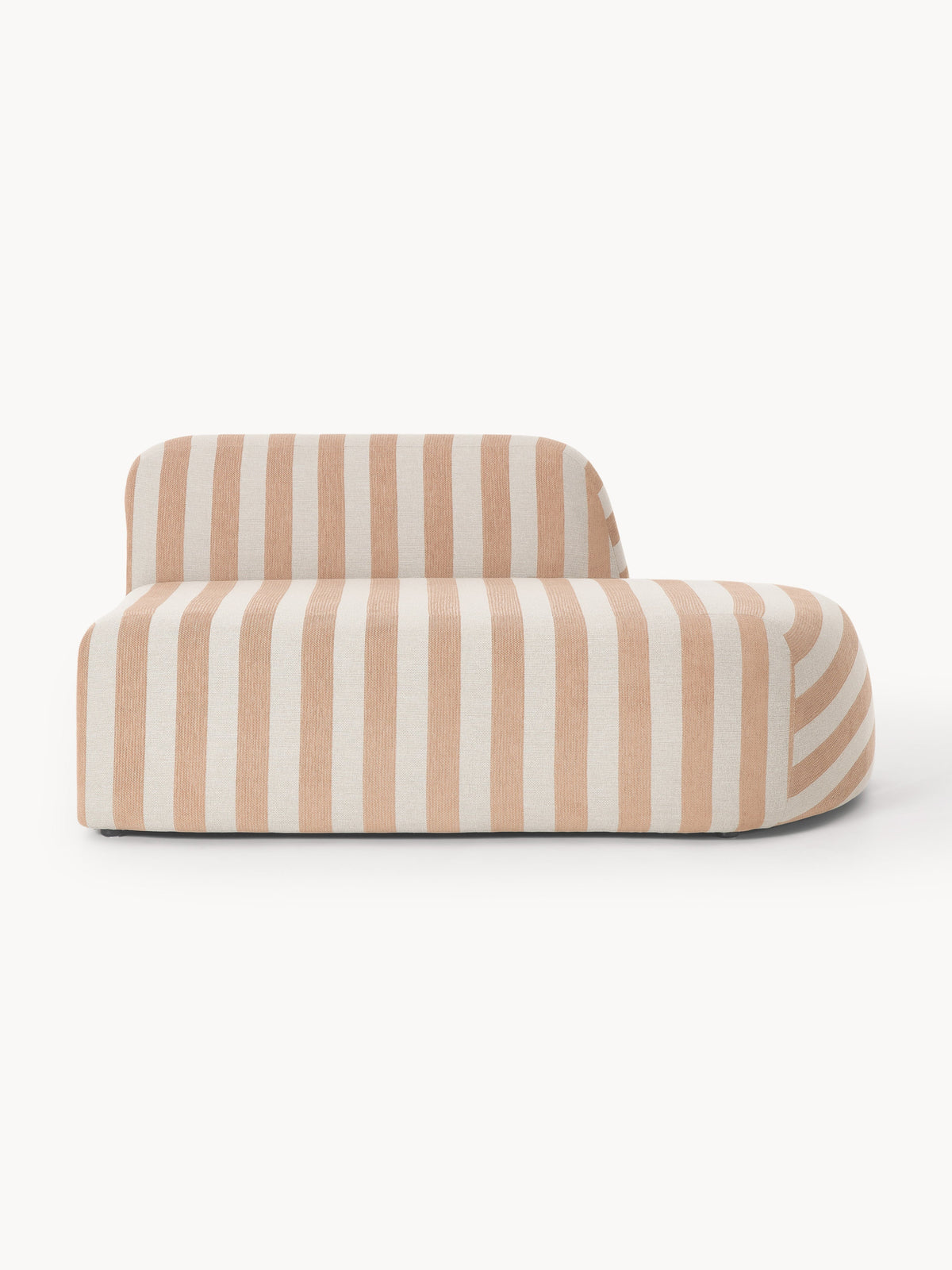 Warehamy Wolke Striped Chaise Unit