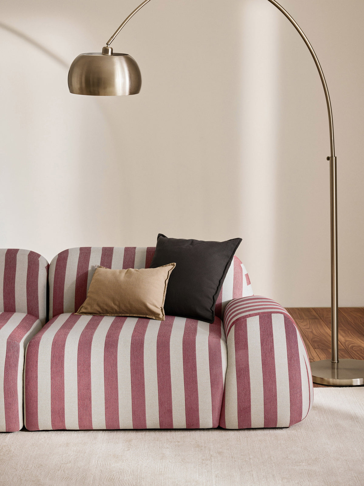 Warehamy Wolke Striped Corner Section