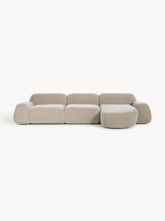 Warehamy Wolke Teddy Corner Sofa, Modular, 4-Seater