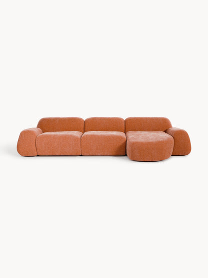 Warehamy Wolke Teddy Corner Sofa, Modular, 4-Seater