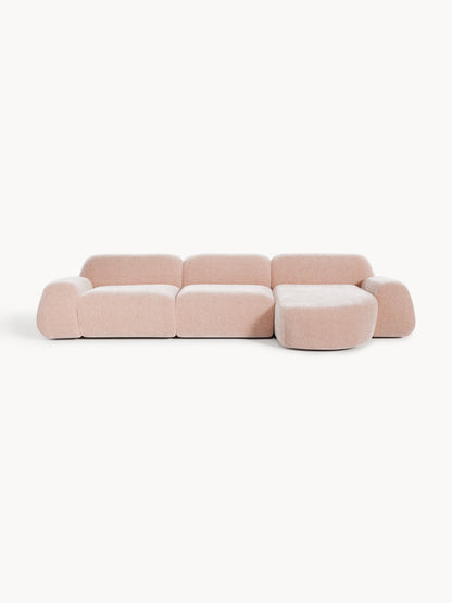 Warehamy Wolke Teddy Corner Sofa, Modular, 4-Seater