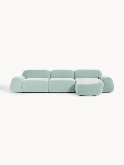 Warehamy Wolke Teddy Corner Sofa, Modular, 4-Seater