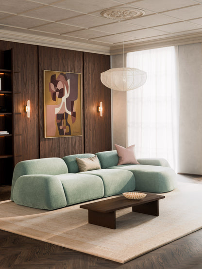 Warehamy Wolke Teddy Corner Sofa, Modular, 4-Seater
