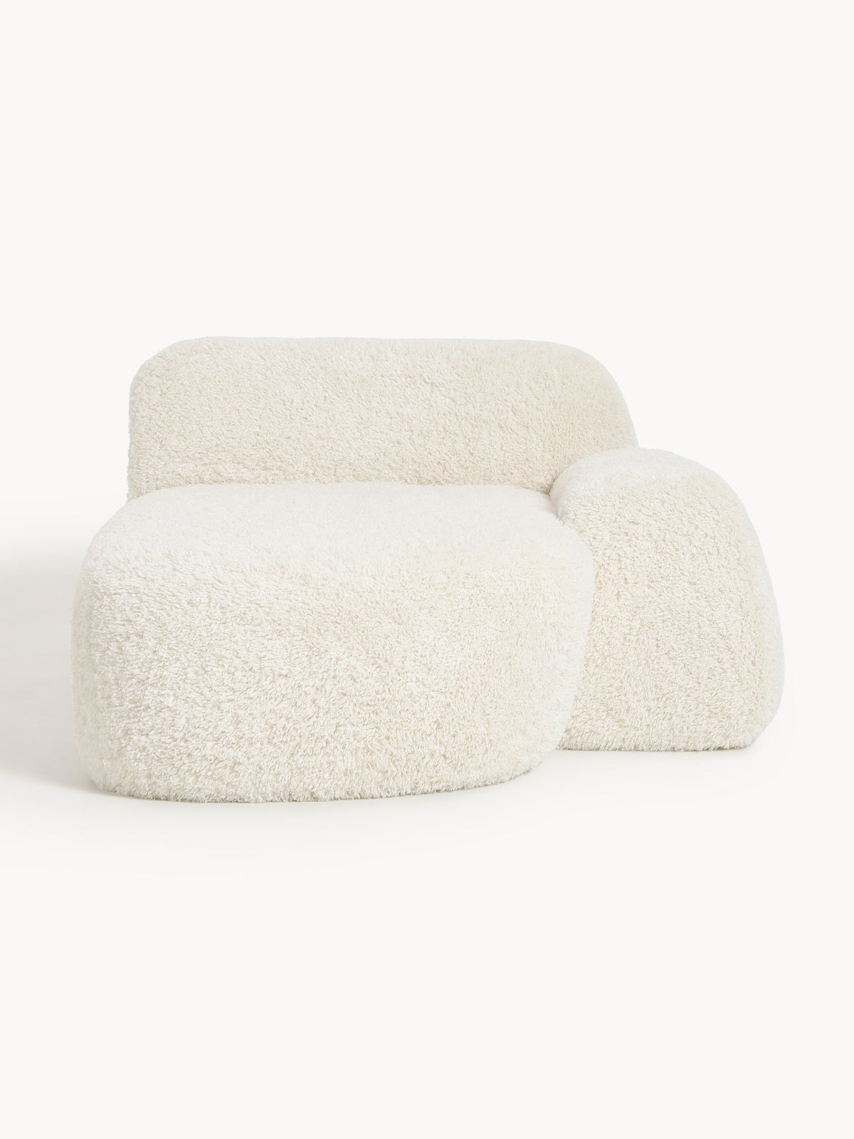 Warehamy Wolke Teddy Fabric Chaise