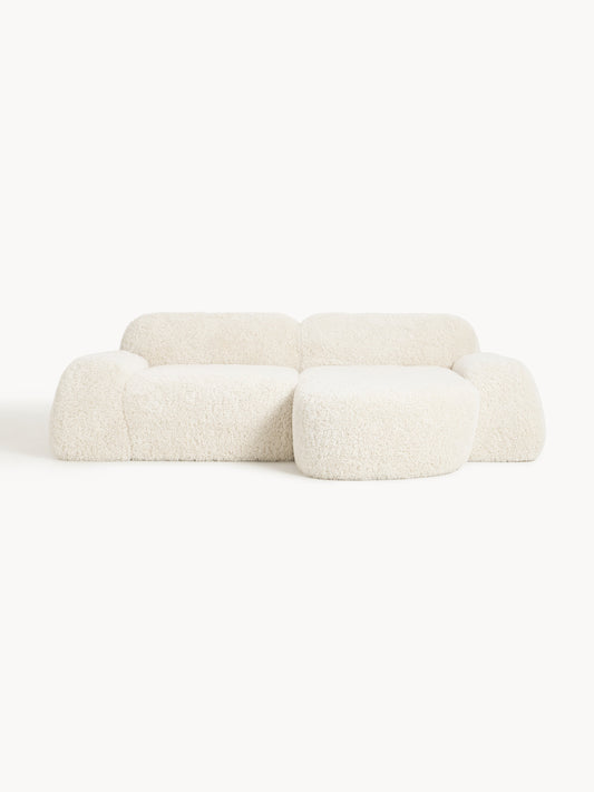 Warehamy Wolke Teddy Modular Corner Sofa (3-Seater)