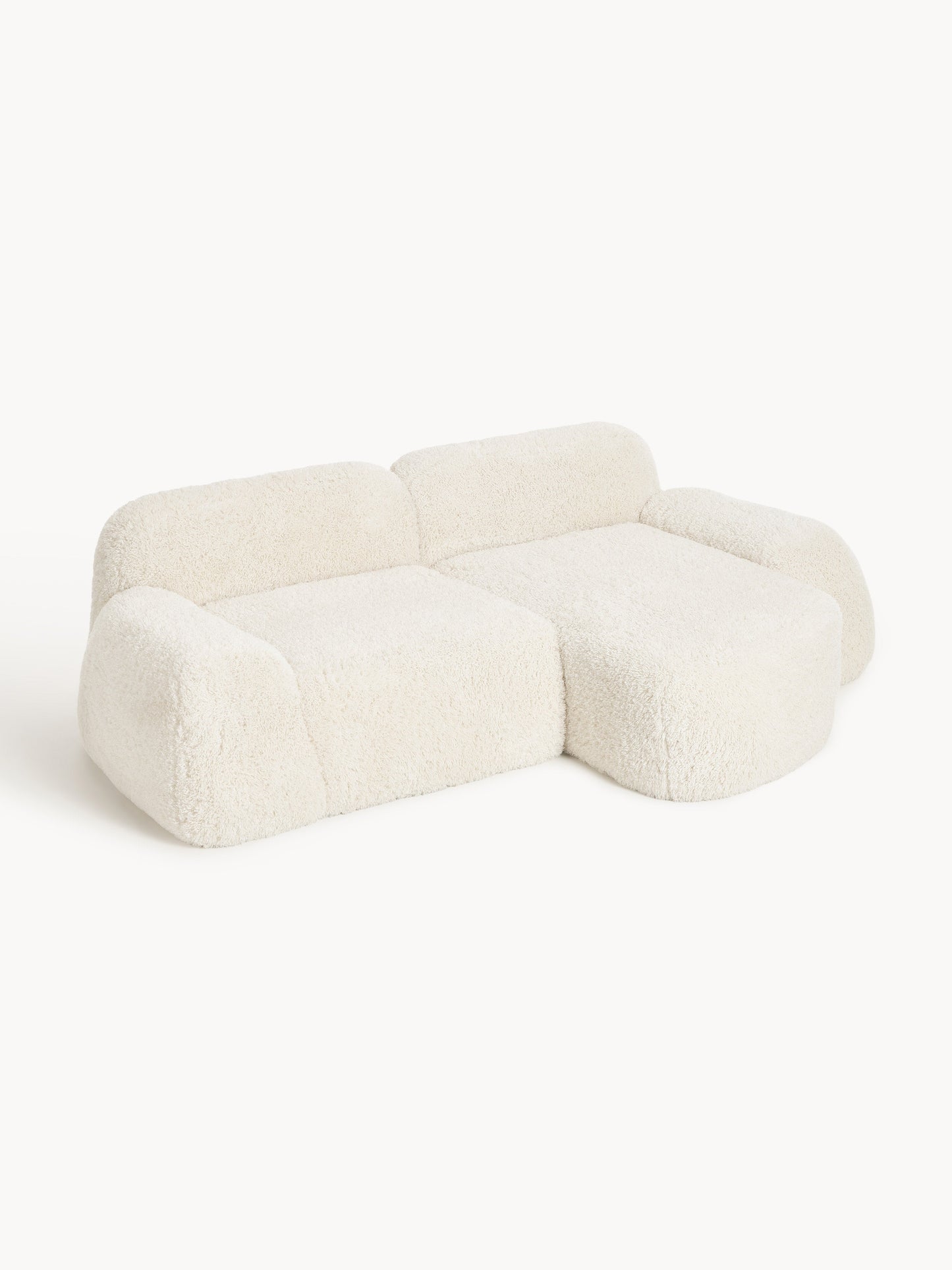 Warehamy Wolke Teddy Modular Corner Sofa (3-Seater)