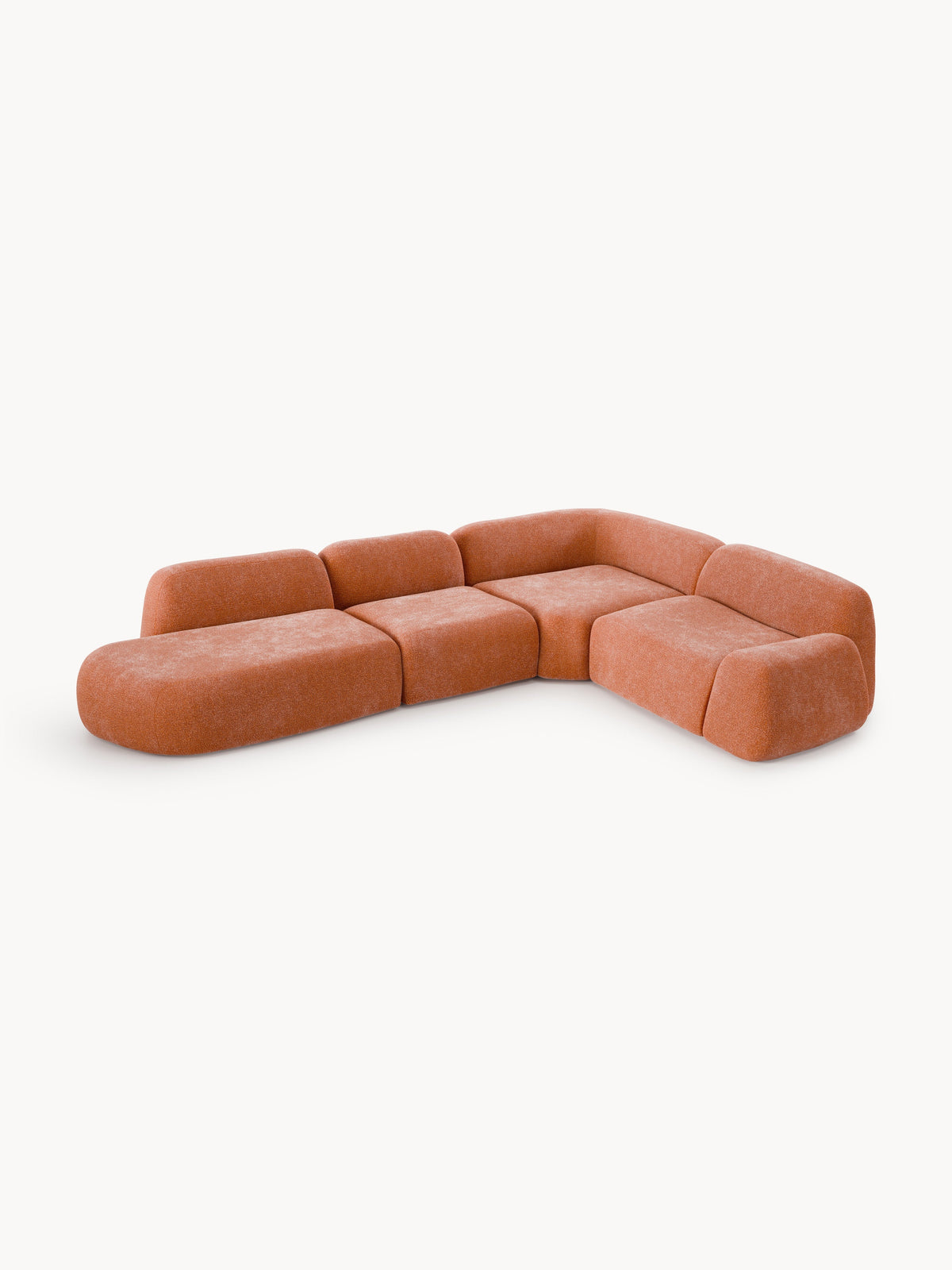 Warehamy Wolke XL Corner Sofa with Chaise Longue, Modular